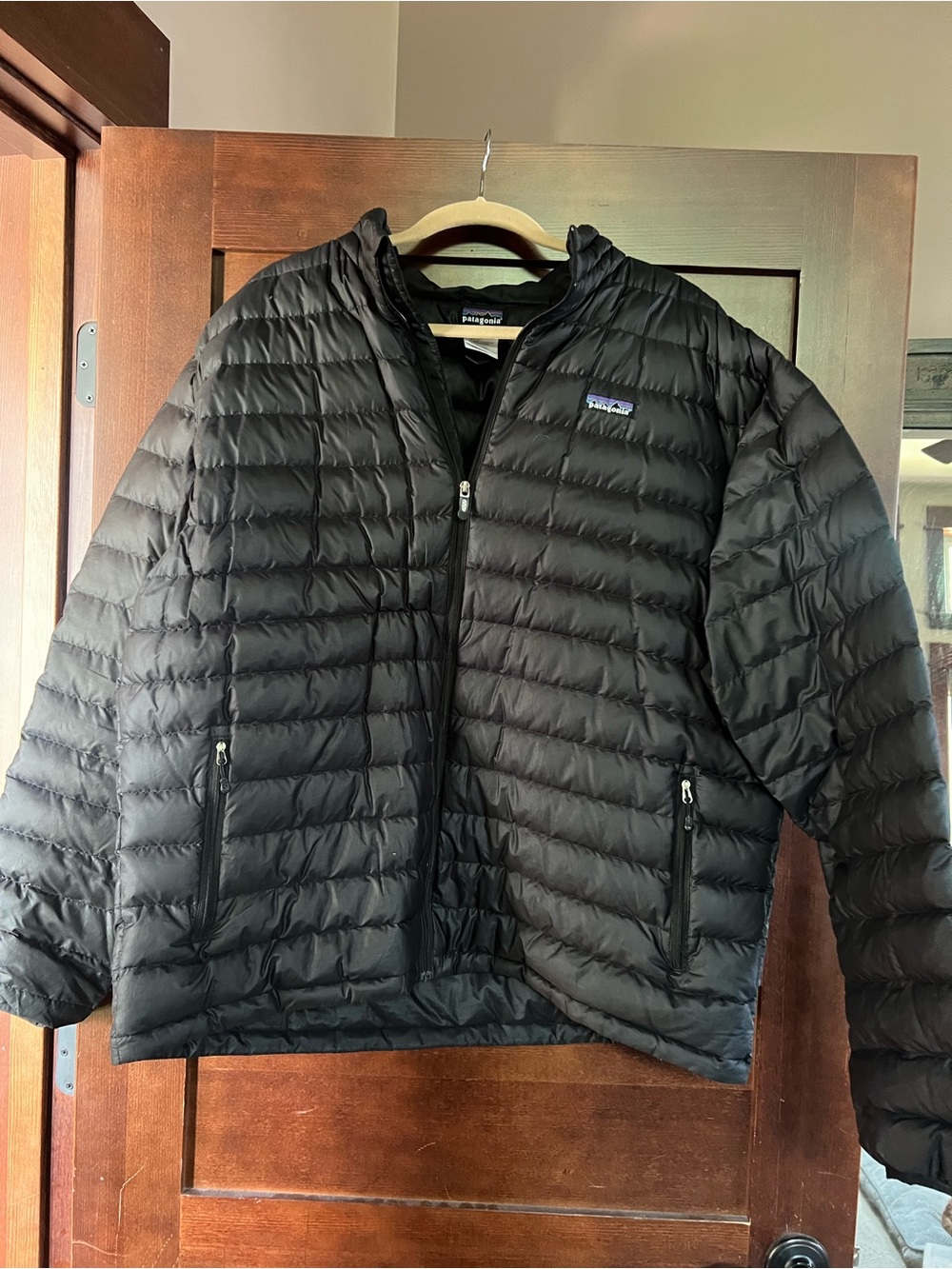 Patagonia Men's Black Down Jacket XXL -